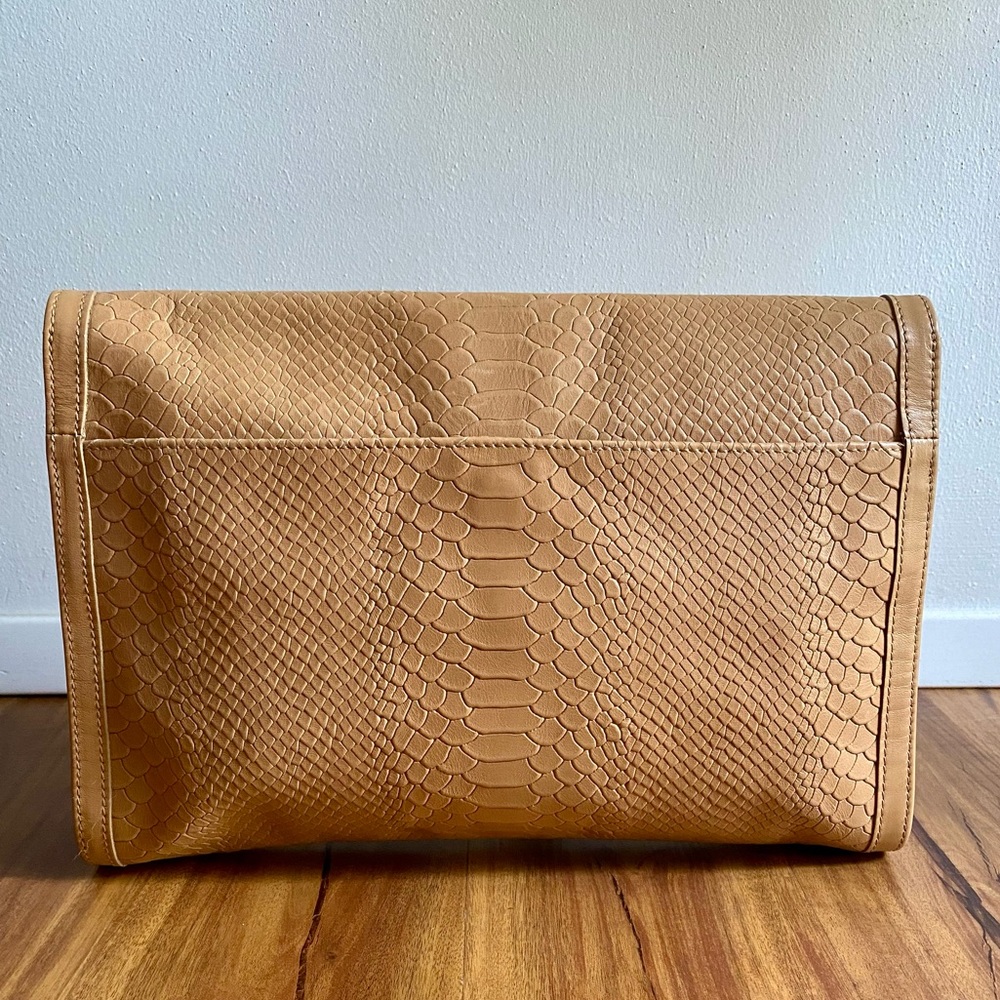 Longchamp Gatsby Python Clutch - image 2